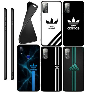 เคสโทรศัพท์มือถือลายโลโก้ Adidas สําหรับ Samsung Galaxy S9 S10 S20 Fe Ultra Plus Lite S20 + S9 + S10 + S20Plus