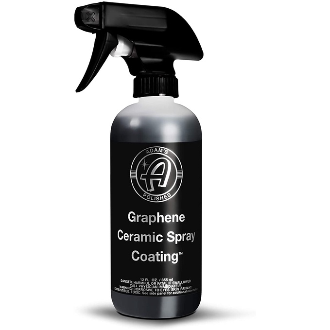 พร้อมส่ง ขวดจริง สเปรย์เคลือบ เซรามิค สูตรกราฟีน Adam's Graphene Ceramic Spray Coating ฉลากเงิน