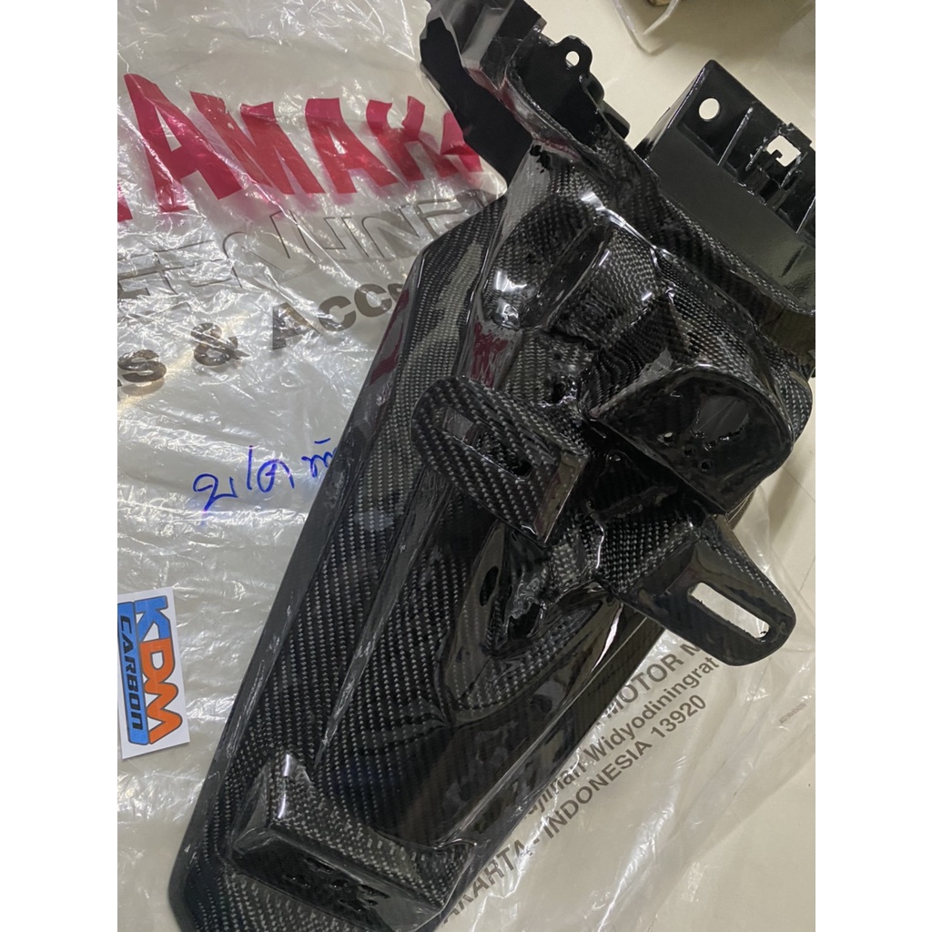 บังโคลนท้าย N-MAX2020 หุ้มงานคาร์บอนแท้ๆลาย2 ชิ้นงานแท้จาก0 พร้อมของแถมทางร้าน ราคา ถูกที่สุด ดีลบีเคเค แกลเลอรีภาพที่ 2