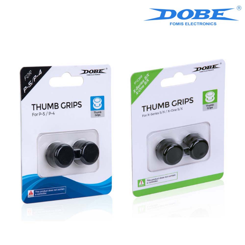 Dobe ฝาครอบปุ่มกดหัวแม่มือ 2 ชิ้นสําหรับ Ps5 / PS4 / Xbox Series Sx / Xbox ONE / Switch Pro Controll