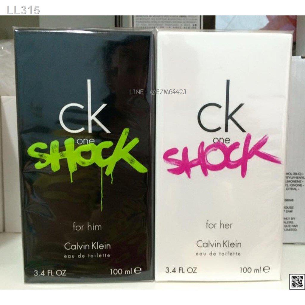 น้ำหอมแท้ กล่องซีล กล่องเทสเตอร์ Calvin Klein Ck Shock For Him Shock