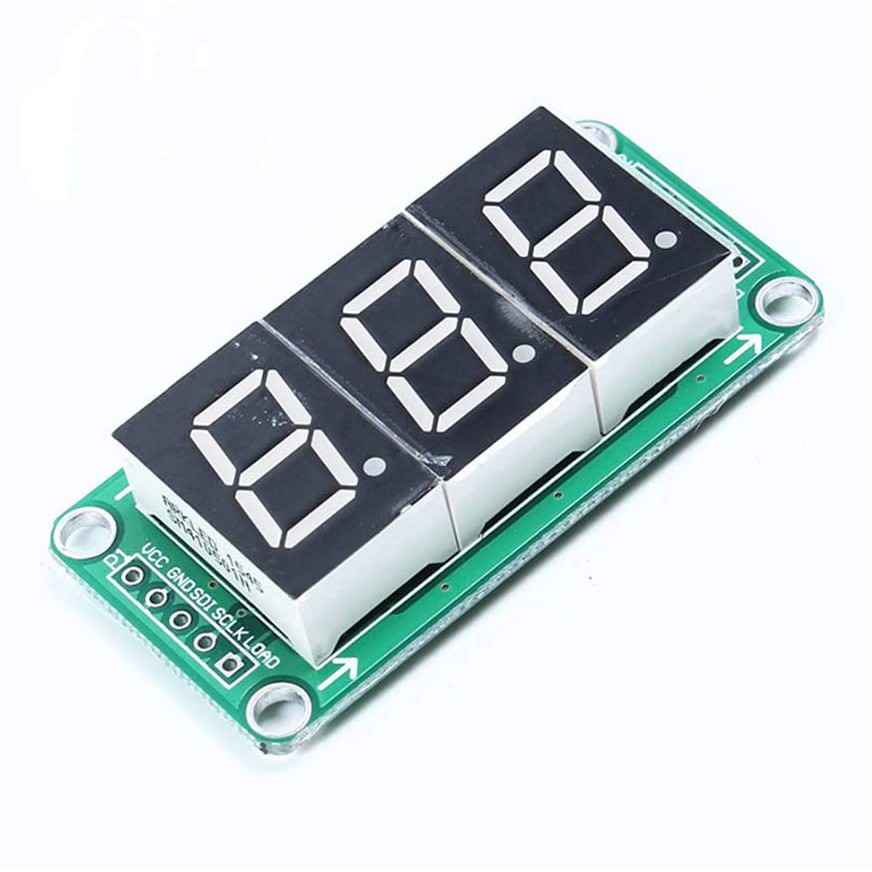 0.56" 3 หลัก Seven 7 Segment Display Module หลอด LED ดิจิตอล 74HC595