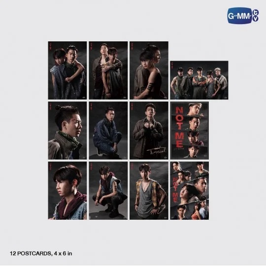 🚚（พร้อมส่ง）OFFGUN NOT ME POSTCARD SET โปสการ์ดเซ็ต NOT ME เขา...ไม่ใช่ผม GMMTV - รูปที่ 2