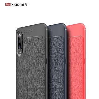 Xiaomi Mi 9 / 9 SE / 9 T PRO Fashion เคสหนัง TPU Soft เคสซิลิโคนกันกระแทก