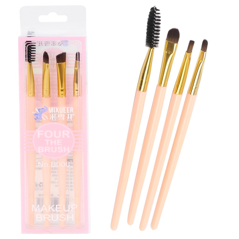 TELECORSA SET Eyebrow Brush 4 Pieces Model Makeup-set-Pink-Eye-Drawing-Shadow-05A-BOSS