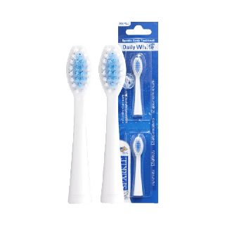 SPARKLE หัวแปรงสีฟันไฟฟ้า สปาร์คเคิล (รีฟิล) 2 แพ็ค รุ่น SONIC TOOTHBRUSH รุ่น DAILY WHITE PLUS SK0371