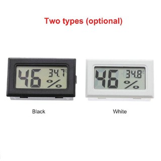 เครื่องวัดความชื้น ที่วัดความชื้น วัดอุณหภูมิ แบบดิจิตอล Hygrometer