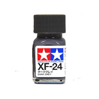 สีสูตรอีนาเมล TAMIYA XF-24 Dark Grey (10 ml)