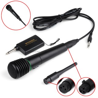 ไมโครโฟนไร้สาย ไมค์ลอย ไมค์โครโฟนคาราโอเกะ Microphone Wireless