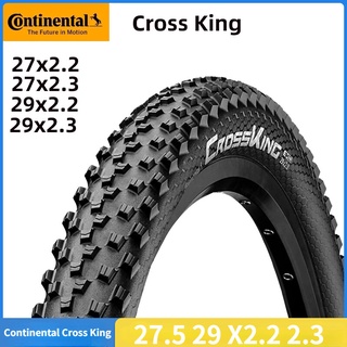 Continental Cross King 27.5 29 2.2 2.3 MTB ยางล้อรถจักรยานเสือภูเขา 180TPI ไม่พับผนัง