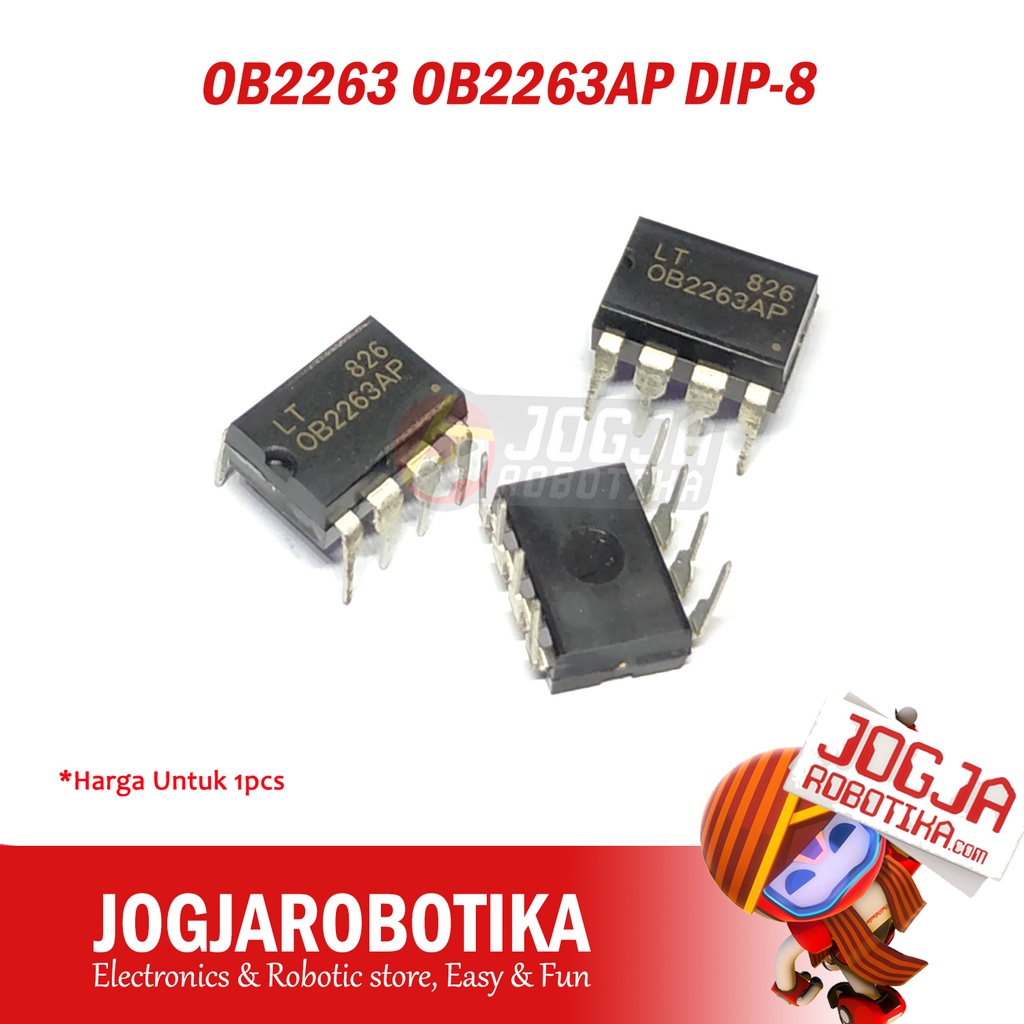 IC OB2263 OB2263AP DIP-8 โหมดปัจจุบัน PWM Controller