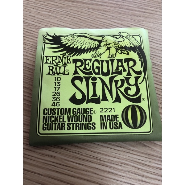 สายกีตาร์ไฟ ERNIE BALL REGuLAR SLINKY แท้💯💯