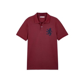 AIIZ (เอ ทู แซด) - เสื้อโปโลแขนสั้น ปักโลโก้สิงห์  Big Lion Polo Shirts