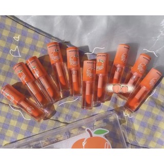 (ใช้โค้ด INCM8L3 ลด 50% สูงสุด 50 บาท)  ( 10 ชิ้น ) ลิปออยเปลี่ยนสี ลิปจุ่ม HASAYA MAGIC LIP OIL PEACH SET