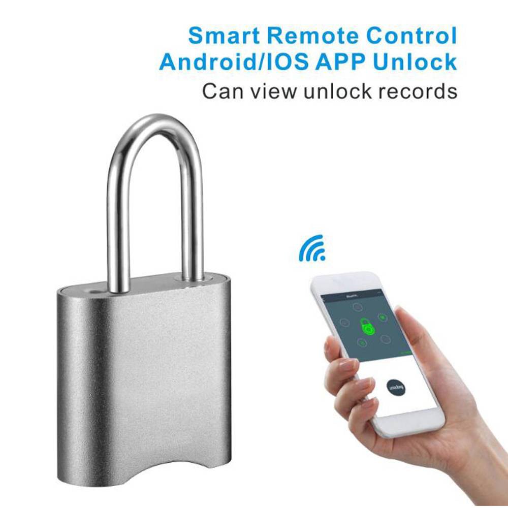 Smart App Bluetooth Password Padlock Gym Drawer Cabinet Security