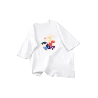 โปรโมชั่น : เสื้อยืดแขนสั้น Oversize โอเวอร์ไซส เท่ เนื้อนุ่มสบาย