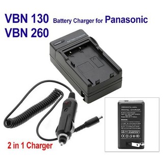 แท่นชาร์จแบตเตอรี่กล้อง BATTERY CHARGER PANASONIC VBN130 for PANASONIC HDC-HS900 HDC-TM900 HDC-SD900...