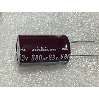 680UF 63V Japan Nijikang Electrolytic Capacitor 63V680UF 16X25 PW High Frequency Low Resistance