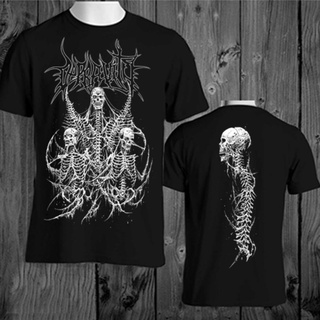 เสื้อยืด พิมพ์ลายวง Depravity โลหะ สําหรับผู้ชาย