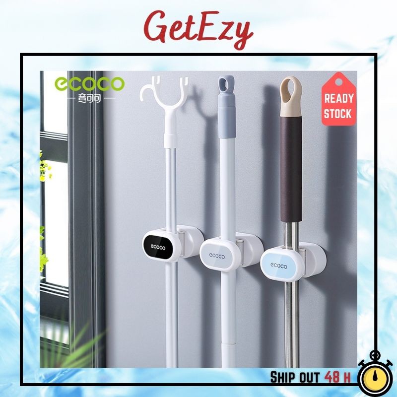 Ecoco Mop Holder Mop Hook Broom Holder Pemegang Mop