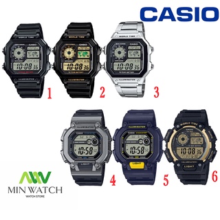 นาฬิกาข้อมือดิจิตอล Casio แบตเตอรี่ 10 ปี