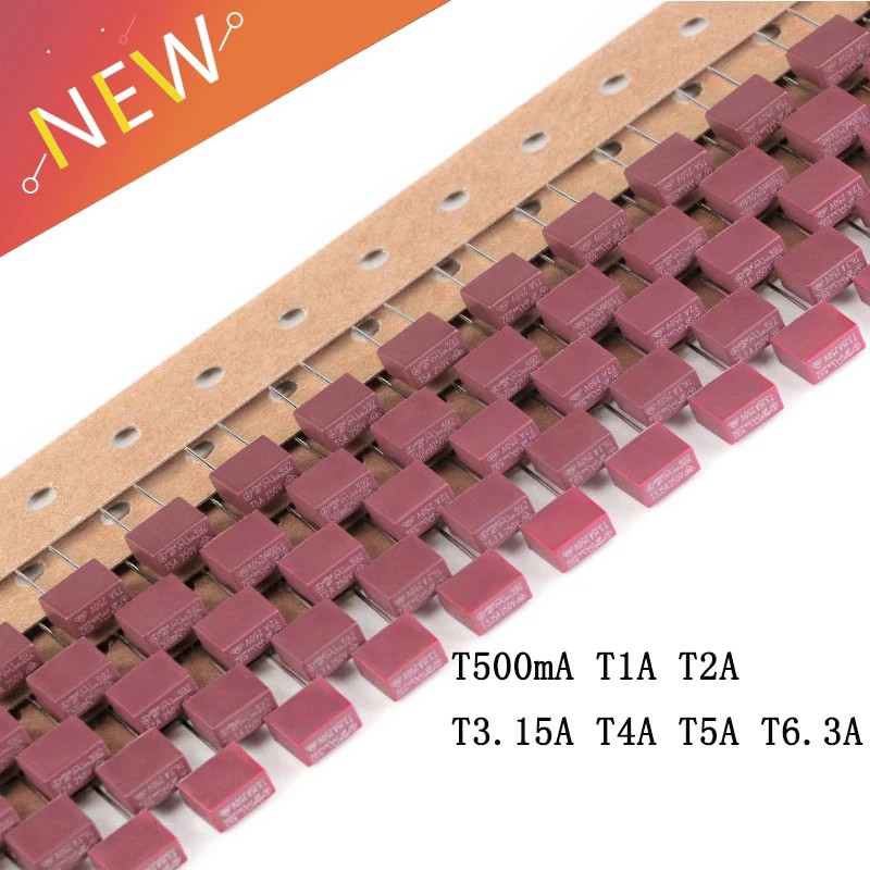 20pcs/ 50pcs 🇹🇭 ฟิวส์กลม Cylindrical Fuses T0.5A T1A T1.6A T2A T2.5A T3.15A T4A T5A T6.3A T8A T10A T