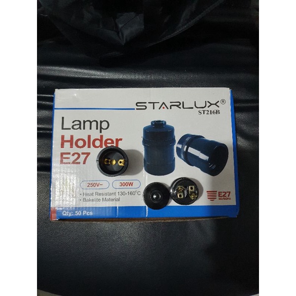 อุปกรณ์แขวน Starlux สีดํา 50 ชิ้น