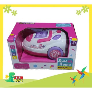 T.P. TOYS GIRL SWEET HOME ของเล่นเครื่องดูดฝุ่นจำลอง วัสดุคุณภาพดี ใช้ถ่าน(ไม่รวมในแพค)