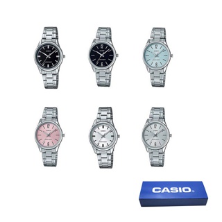 CASIO ของแท้ LTP-V005D LTP-V005SG LTP-V005G LTP-V005L LTP-V005GL นาฬิกาผู้หญิง กล่องและประกัน 1 ปี LTPV005 LTPV005D