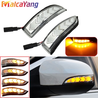 ไฟเลี้ยวไดนามิก LED ติดกระจกมองหลัง สําหรับ Toyota Vios Altis Yaris Corolla Camry 2 ชิ้น