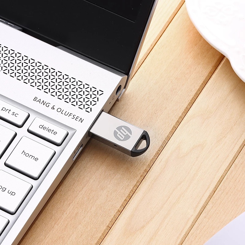 Hp แฟลชไดรฟ์ USB โลหะ ความเร็วสูง 2TB 8GB 16GB 32GB 64GB 128GB เสถียรพอนิ้ว 512gb