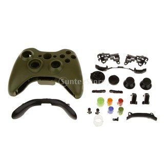 ชุดปุ่มกดสำหรับ XBOX 360 Controller Army Green