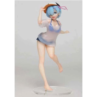 ฟิกเกอร์แท้ Re:Zero kara Hajimeru Isekai Seikatsu - Precious Figure Rem in T-shirt swimwear ver.