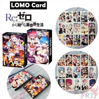 Anime:Re:Life In A Different World Zero Lomo Cards 30ชิ้น/ชุด Rem / Ram / Emilia โปสเตอร์การ์ดรูปภาพ Hd สําหรับตกแต่งบ้านโฟโต้การ์ด