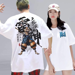 Popular Anime One Piece Graphic Fashion Tee unisex white t shirt