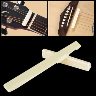 อุปกรณ์เสริมกีตาร์คลาสสิกมืออาชีพ Bridge Saddle + Nut Set สําหรับ 6 String Guitar