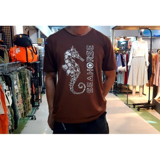 Frogmangear T shirt FMG-01 BRW เสือยืด Cotton100% Made in THAILAND