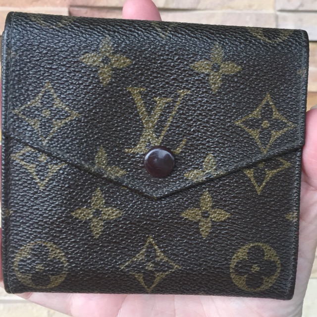กระเป๋าสตางค์ใบสั้น LV แท้ มือสอง