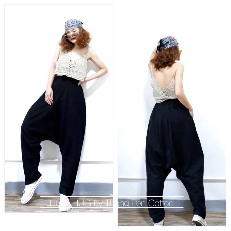 กางเกงม้งทรงเท่ห์ๆ แนวๆใส่สบาย