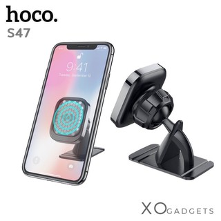 hoco S47 Magnetic Car Holder ที่ยึดโทรศัพท์ในรถยนต์แบบแม่เหล็ก