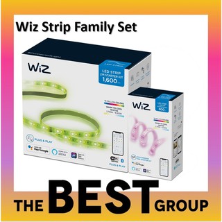 WiZ Strip Family Set ประกอบด้วย Strip Starter Kit + 1 Strip Extension (โค้ดรับเงินคืน TSZB6ZX5)