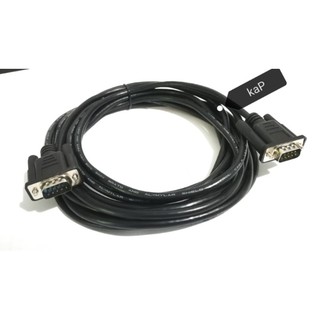 สายเกรดA 9 pin Serial RS232 DB9 (9พิน)ผู้/ผู้ ความยาว 5เมตรส…