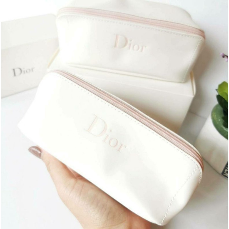 กระเป๋าดิออร์แท้ ใส่เครื่องสำอางจากเคาน์เตอร์ 👝💫 Dior Cosmetic bag แท้จ้า