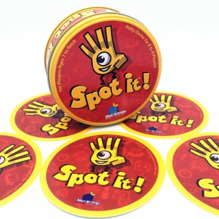 เกมการ์ดเกมของเล่นสำหรับเด็ก Spot it card game