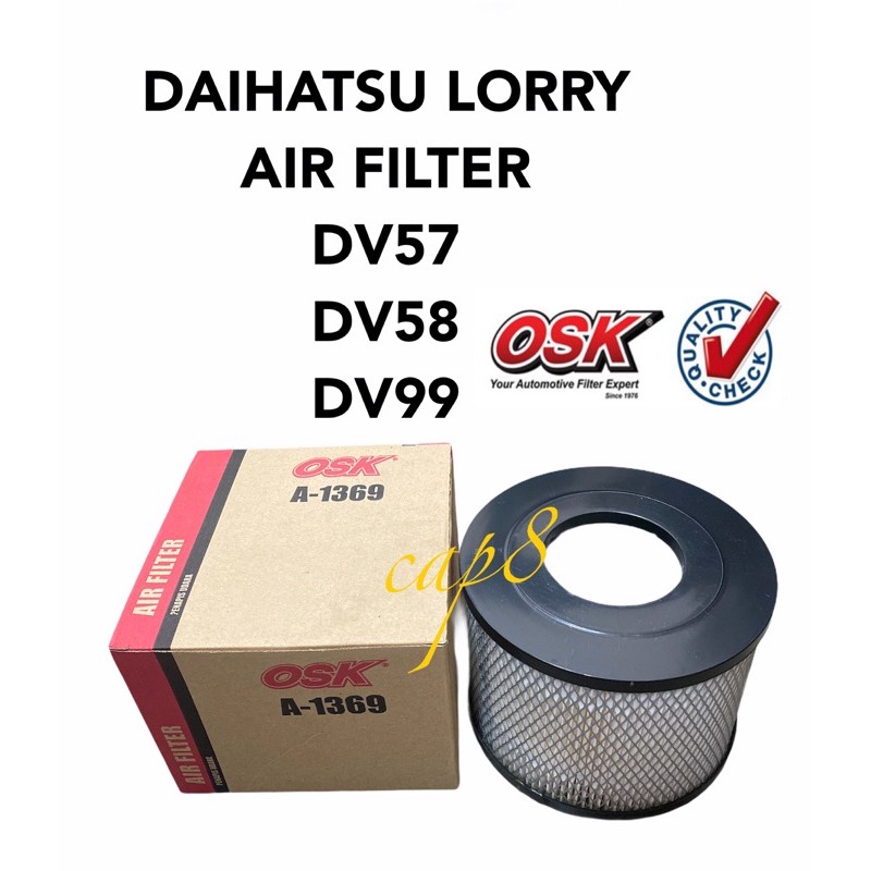 DAIHATSU DELTA DV57 DV58 DV99 ไส้กรองอากาศ OSK