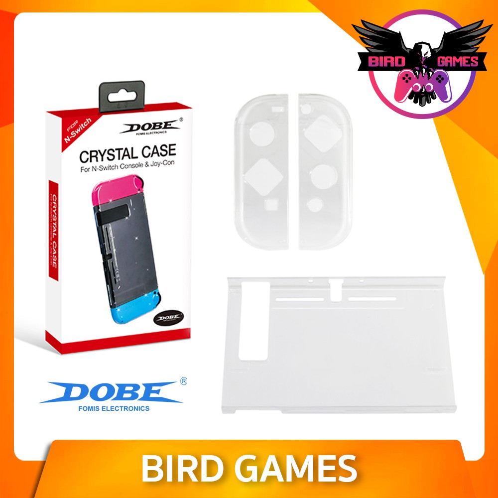 เคสใส ของ Dobe ใส่เครื่อง+Joy Con Nintendo Switch [กรอบใส Switch] [เคสใส Joy Con] [เคส Nintendo Swit