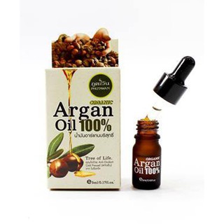 Organic Argan Oil น้ำมันอาร์แกน ออแกนิก 100%5มล.