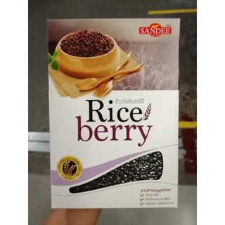 ข้าวไรซ์เบอร์รี่​ 100% ตราแสนดี​ Rice​ Berry​ Sandee​ ขนาด​ 1​ กิโลกรัม