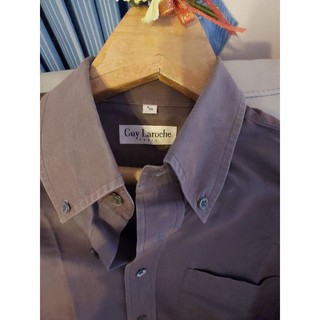 Guy laroche parisเสื้อเชิ้ตสีคลาสิกSize L34