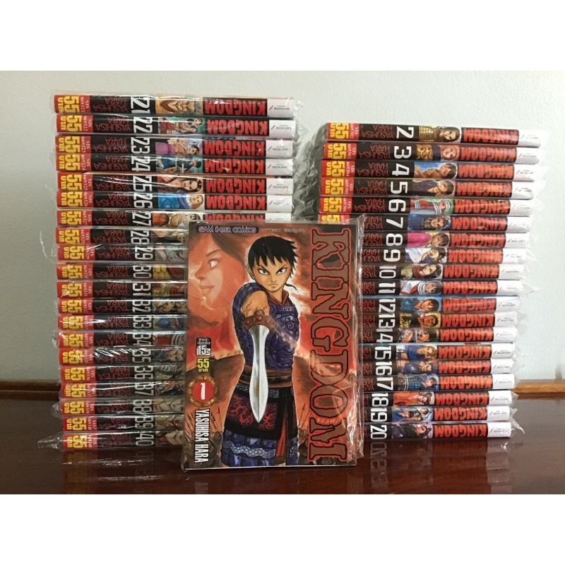 kingdom มังงะ เล่ม 1-40 มือสองสภาพสะสม แต้มสัน